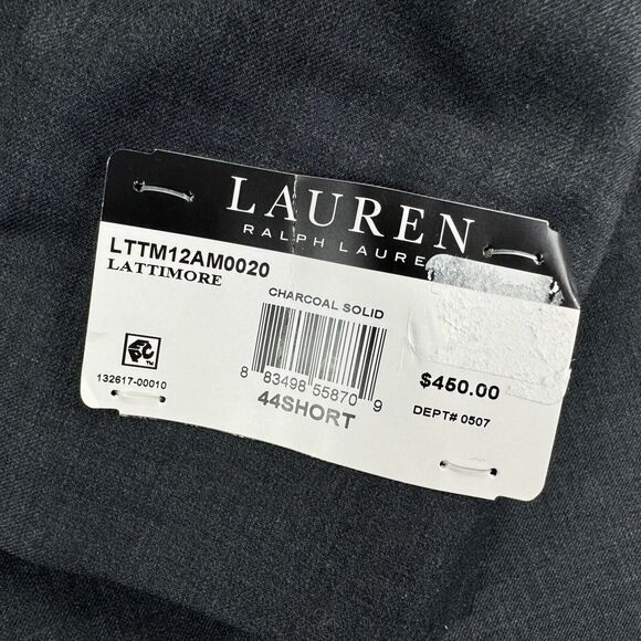 Lauren Ralph Lauren Mens UltraFlex Lattimore Classic Fit Suit Jacket Gray 44S - Picture 4 of 5